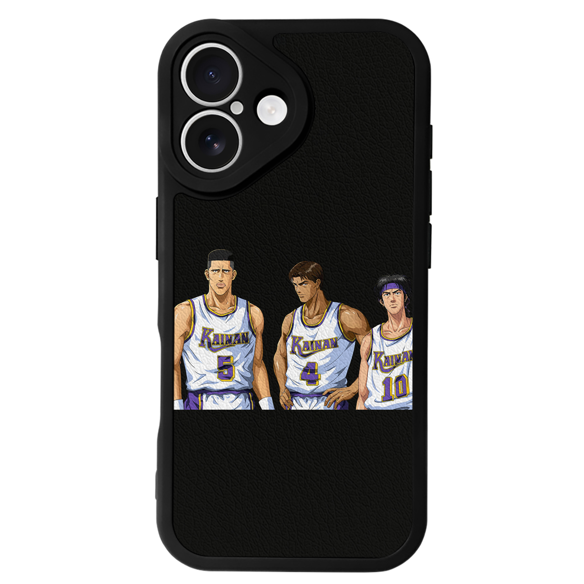 （画像用） SLAM DUNK／スラムダンク 【iPhone 16シリーズ対応】シリコンスマホケース（レザー調） 材質：シリコン